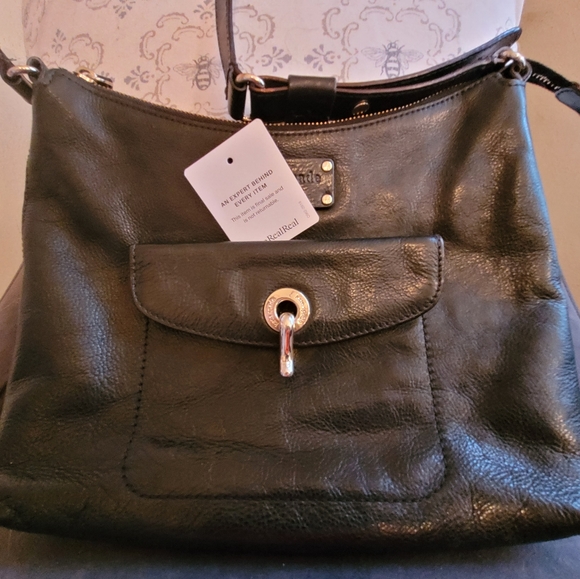 Kate Spade Black Leather Cossbody - Picture 12 of 14